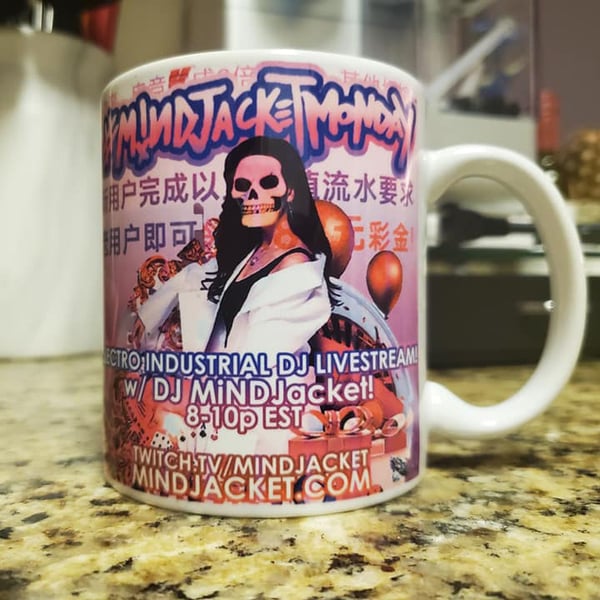 Image of "Lucky Lady" MiNDJACKET Monday Mug!