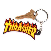 LLAVERO THRASHER FLAME KEYCHAIN