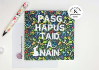Image 1 of Personalised 'Pasg Hapus' Bunny Card