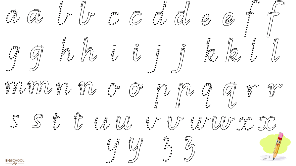 Image of Alphabet Chart Digital Download VIC