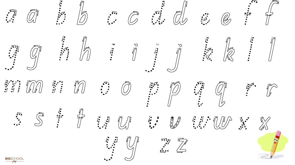 Image of Alphabet Chart Digital Download QLD