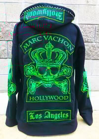 Image 1 of Marc Vachon Evil King Green Machine Hoodie