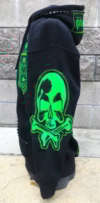 Image 3 of Marc Vachon Evil King Green Machine Hoodie