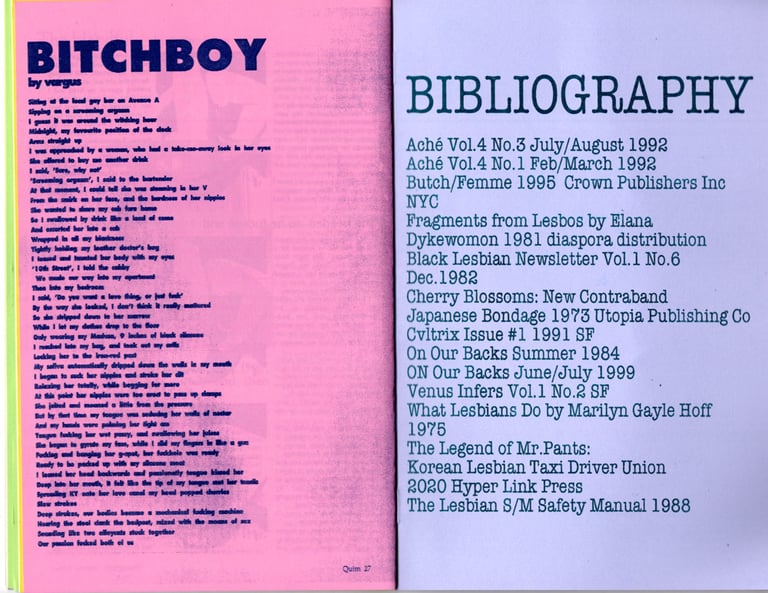 From My Archive Vol.3 Lesbians USB+ZINE Image 5