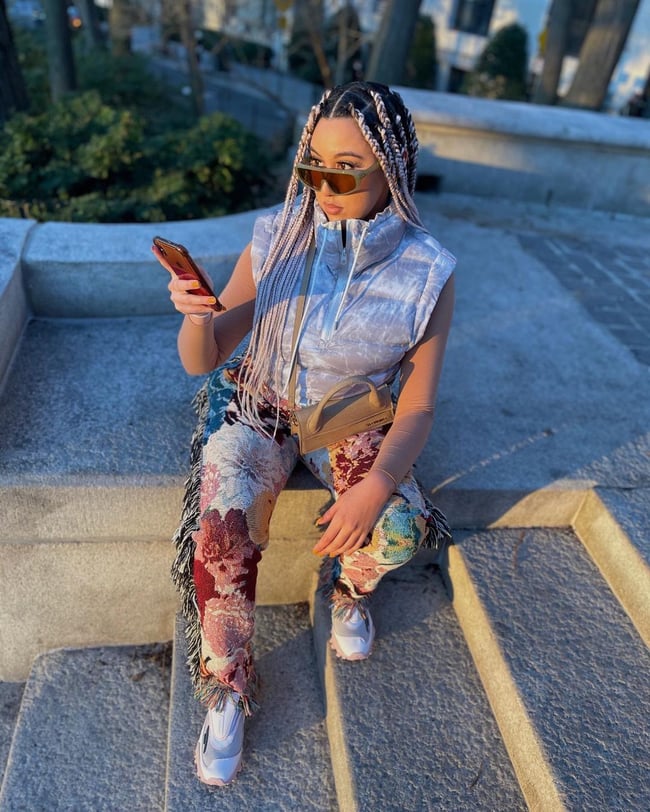 Floral Blanket Pants