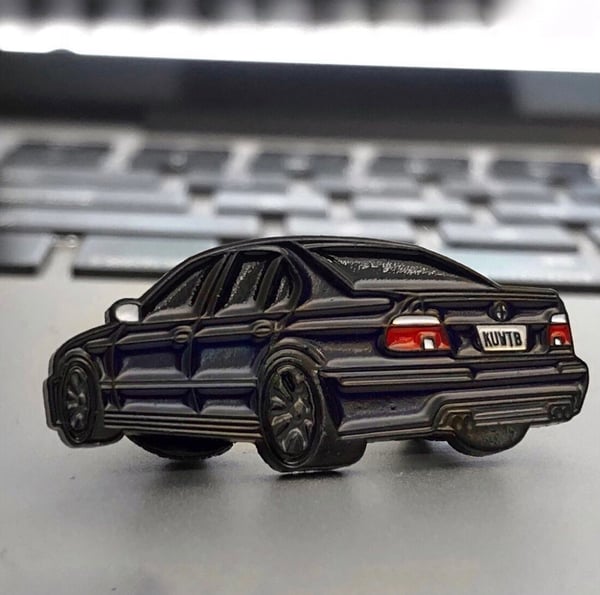 Image of Carbon Black E39 M5 Limited Edition Pin