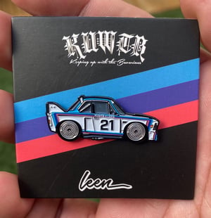 Image of KUWTB X LEEN E9 CSL Limited Edition Pin