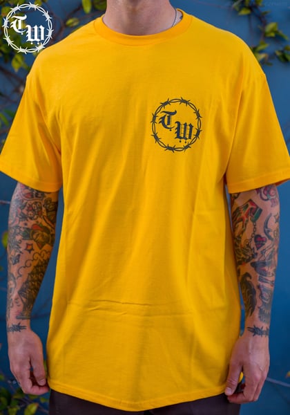 Image of Tough World Cobra Tee, Golden Yellow