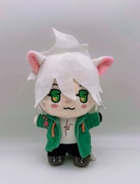 Image 1 of Keychain nagito 15cm plush instock