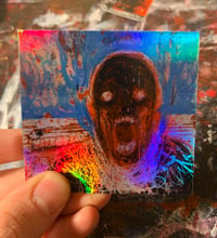 Image 2 of Blue scream, Holo sticker