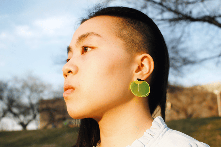 Persimmon Earrings Image 5