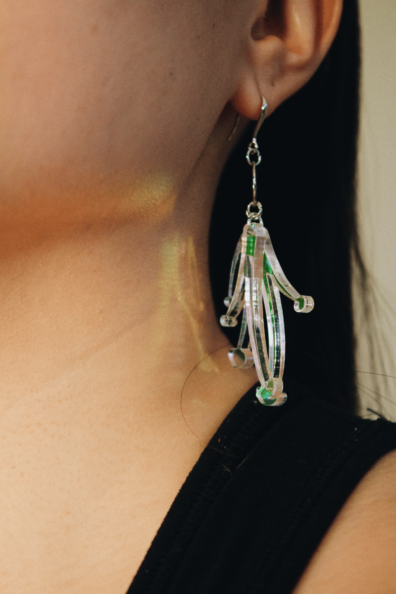 Mushroom Earrings Gourd Friend - Main Image