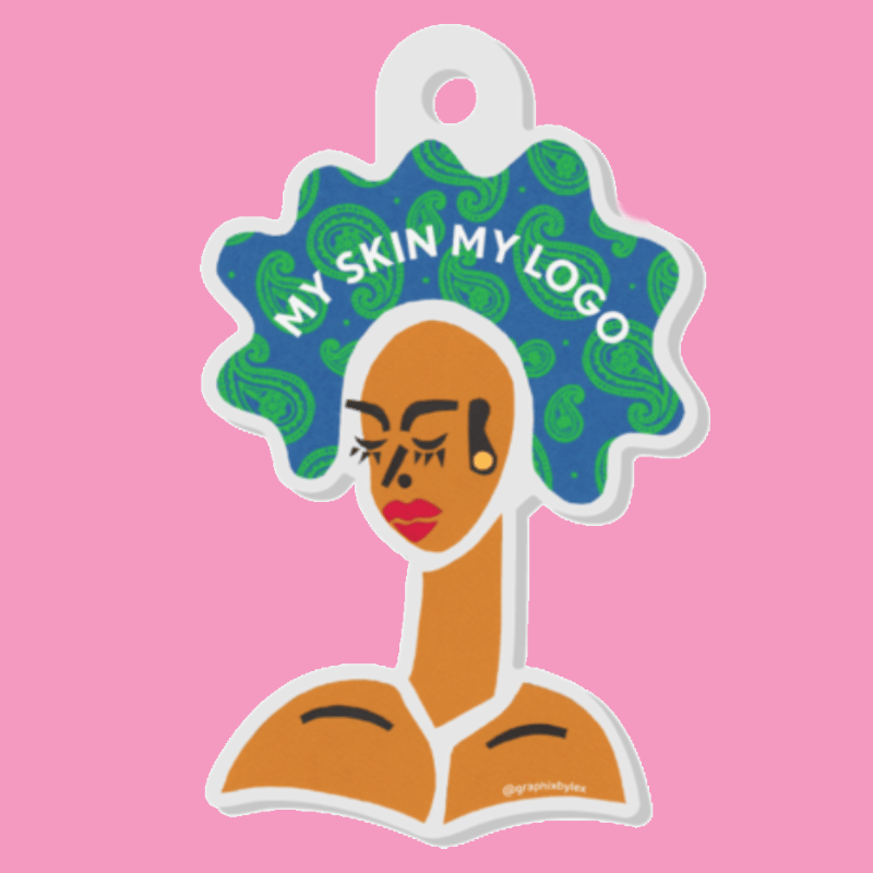 Image of My Skin My Logo Keychain