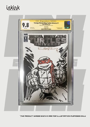 Image of Pre-Order: Kevin Eastman Blank Cover Sketch Commission 5 slots