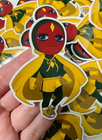 Vision Costume Sticker