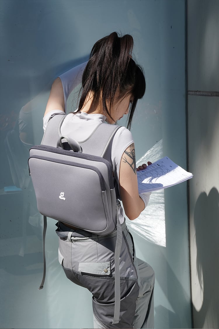 Grey Laptop Bag