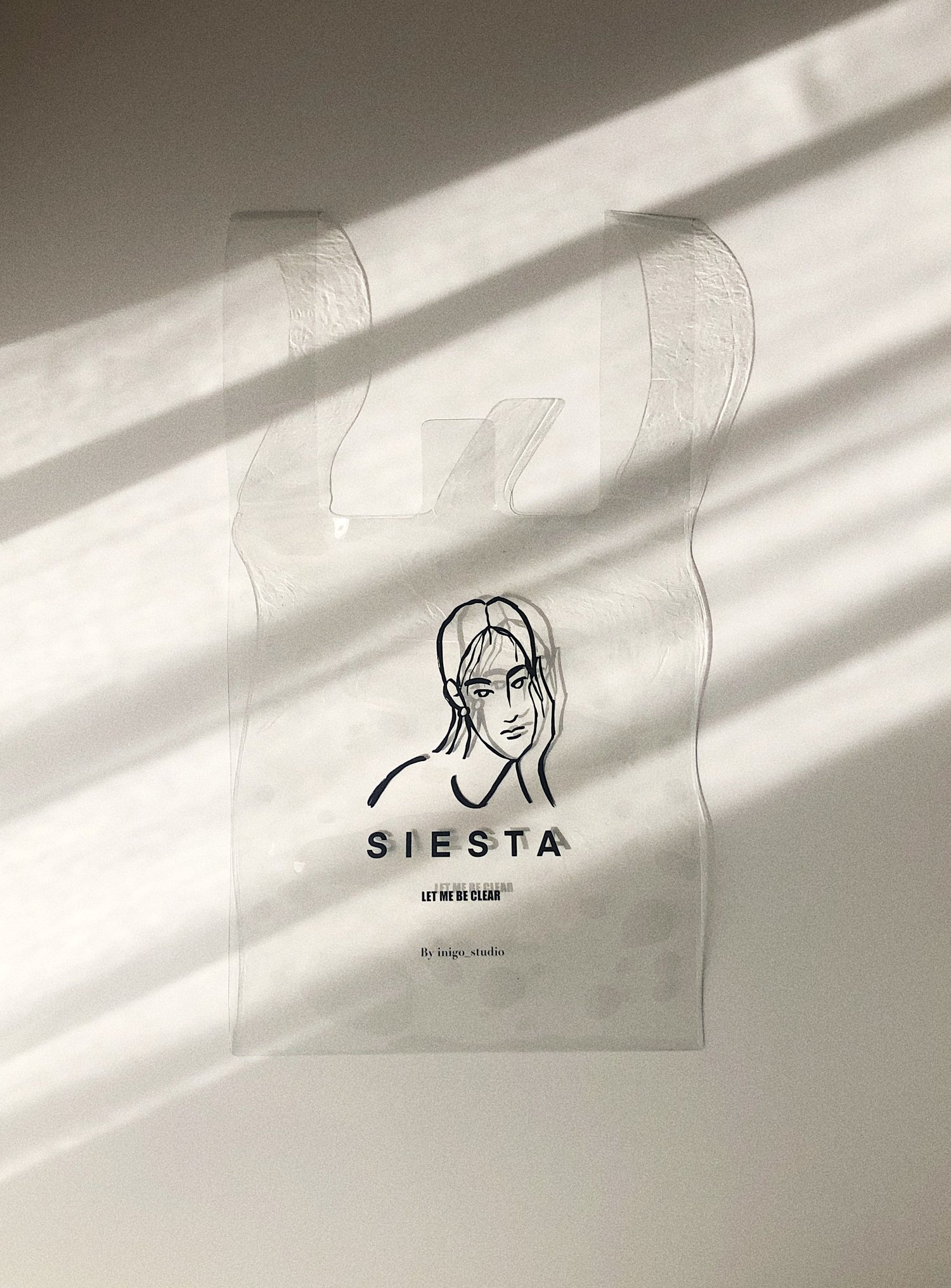 -CLEAR BAG-SIESTA (ONLY AVAILABLE FOR JAPAN) 6,000¥