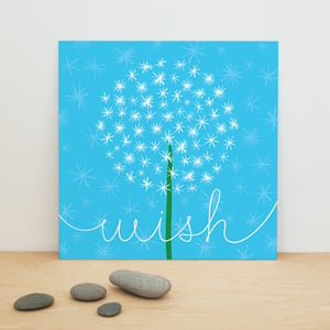 Image of "Dandelion Wish" art print