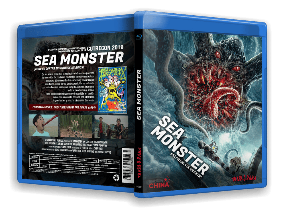 Image of BLURAY SEA MONSTER + PLANKTON (CREATURES FROM THE ABYSS)