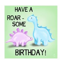 Have a Roar-Some Birthday! - Greetings card