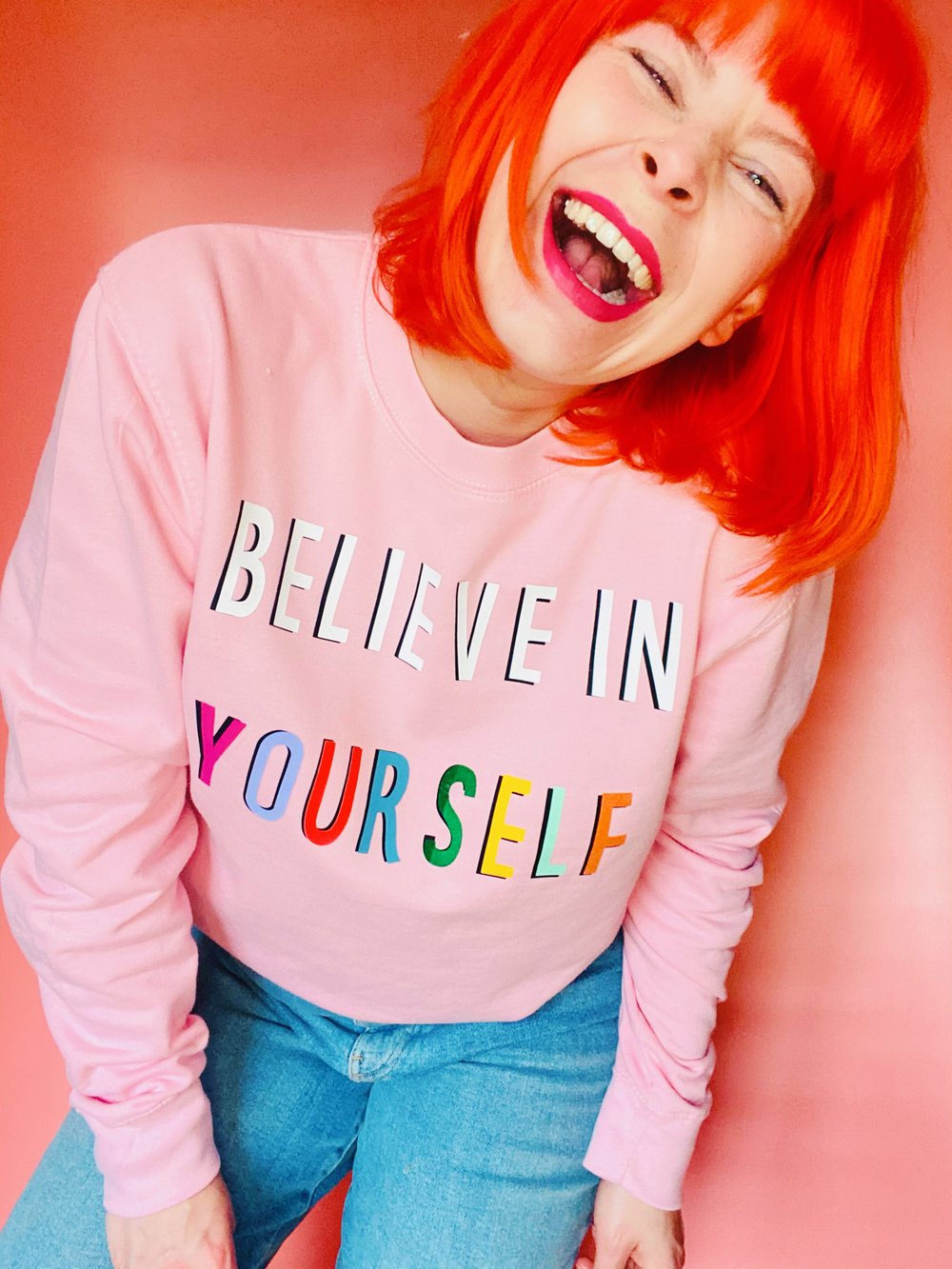 Image of Believe in yourself sweater and tee