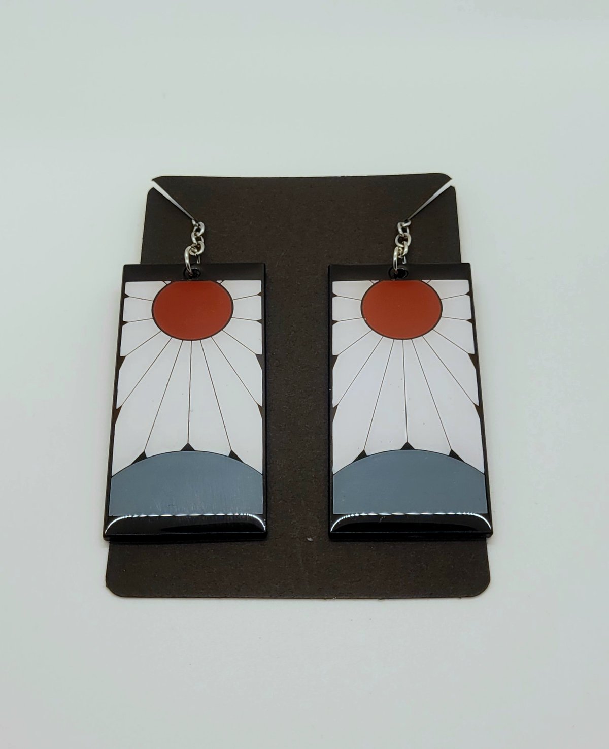 Image of Hanafuda Earrings Demon Slayer