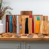 Custom Hardwood & Epoxy Serving Board