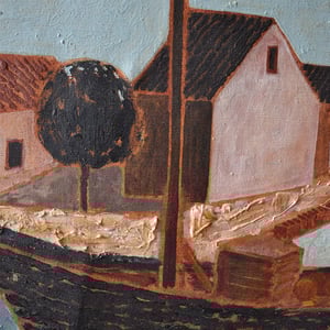 Image of 1946,  French Harbour Scene, Jacques Berland (1918-1999)