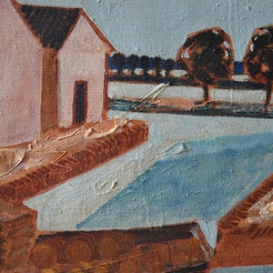 Image of 1946,  French Harbour Scene, Jacques Berland (1918-1999)