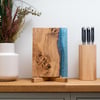 Pippy Oak & Ocean Blue Epoxy Serving Board