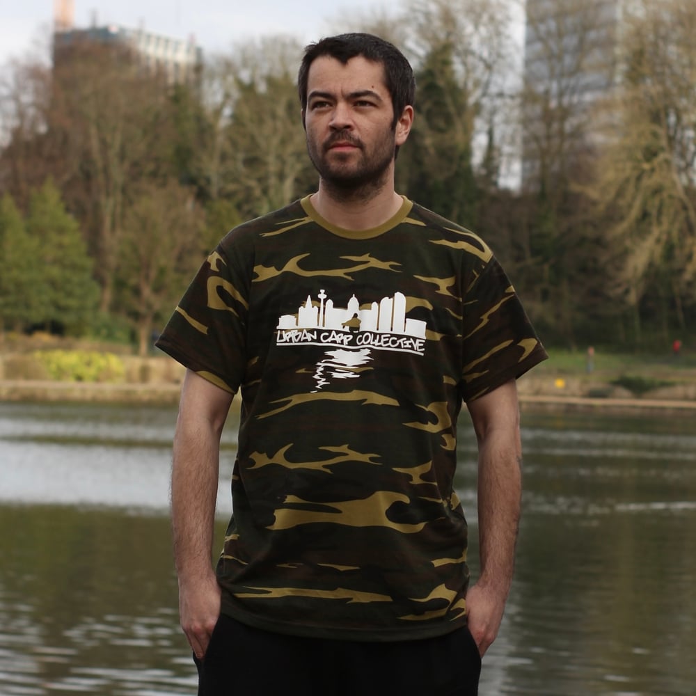 Camo Printed Logo Tee