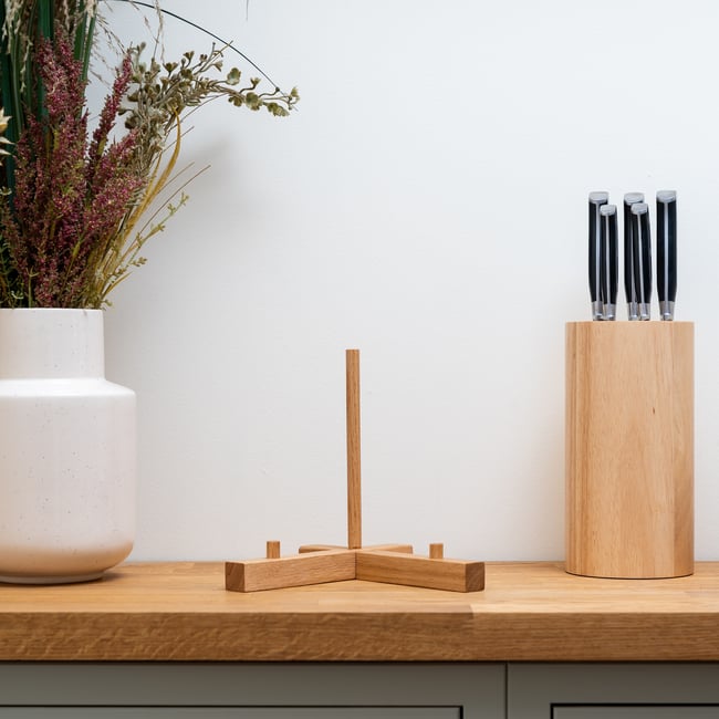 Hardwood Display Stand