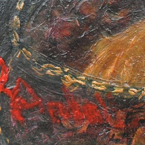 Image of 19thC, English, Pet Portrait Painting, Yorkshire Terrier, 'Tilly.'