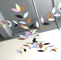 Image 2 of Winter’s End Stylized Leaf Mobile