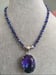 Image of PURPLE BLUE BICOLOR TOURMALINE NECKLACE