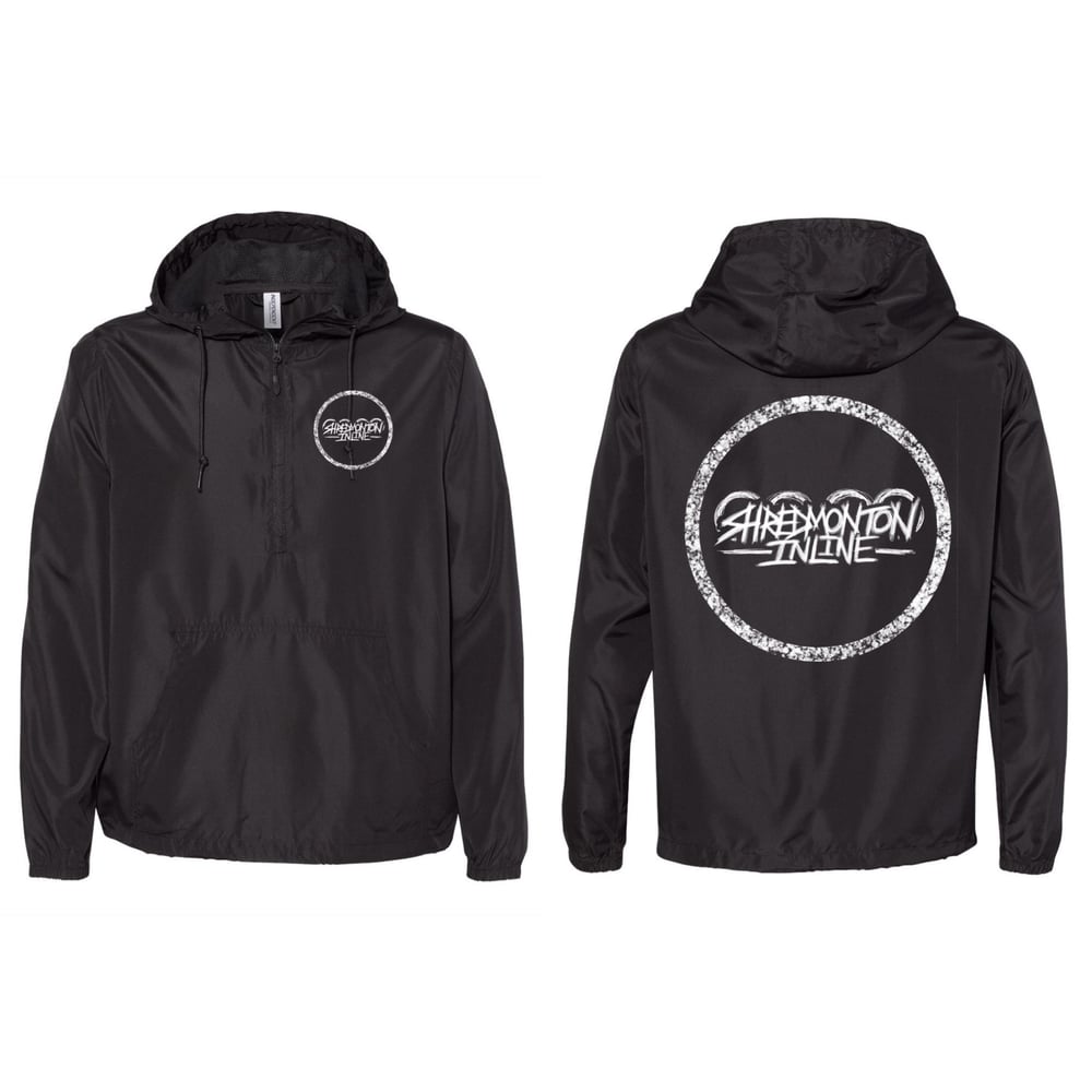 Image of SHREDDED 1/4 Zip Lightweight Windbreaker - Pre-Order