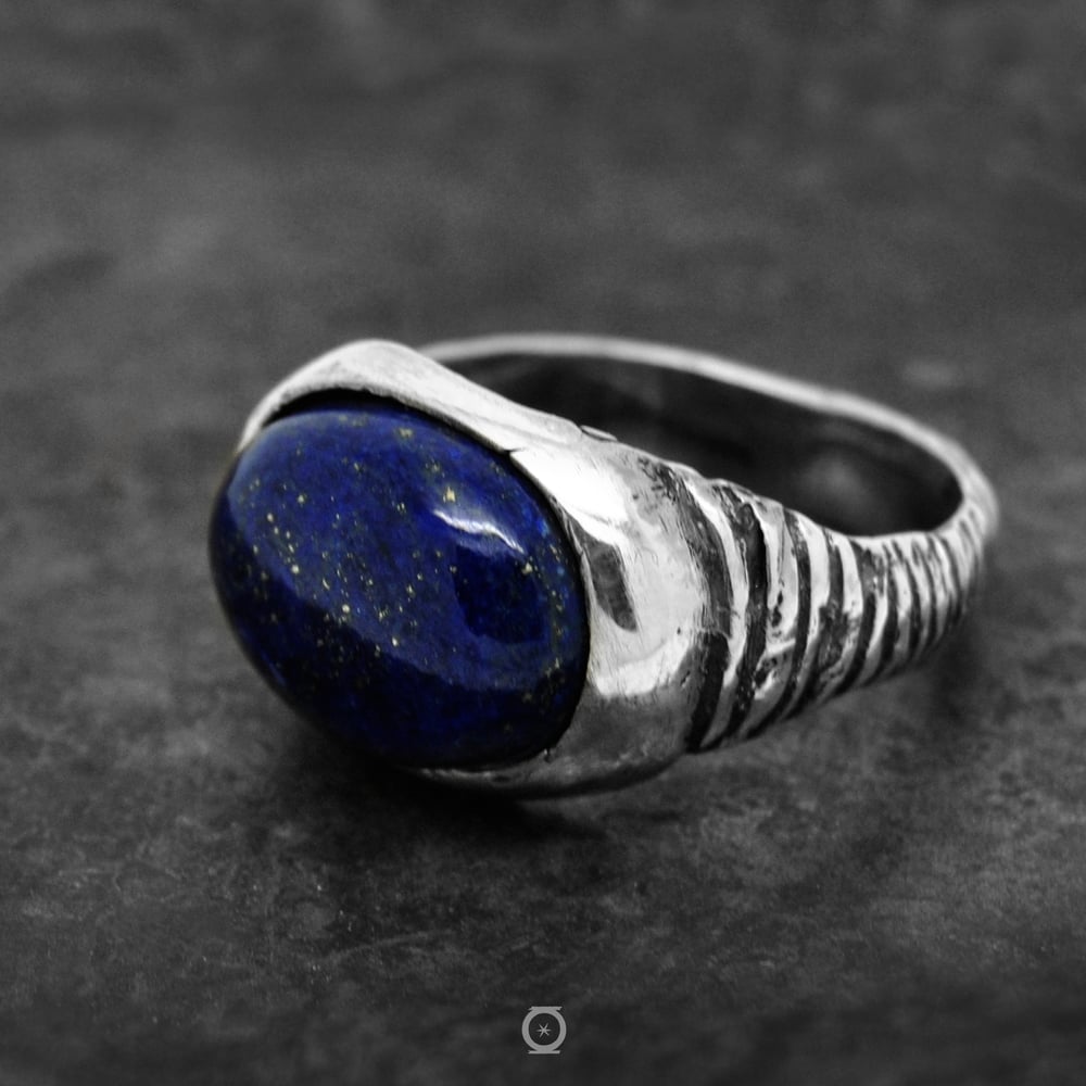 Anillo 7405 Turquesa/Lapis