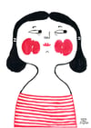 Apple Cheeks Girl • ORIGINAL