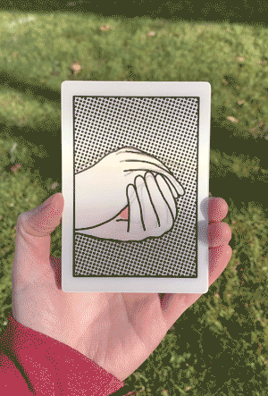 Image of "Hold On" Lenticular 