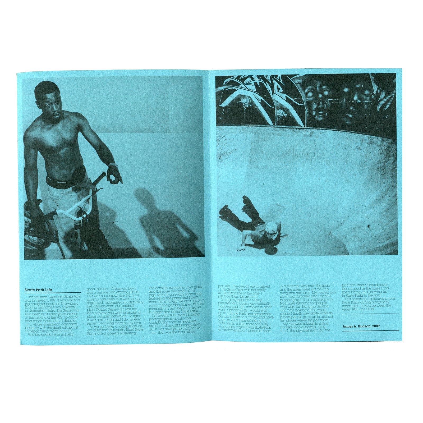 アート・デザイン・音楽 Skinner ZINE skate juxtapoz stoner rock Skate Park Life Zine - James Hudson / The Central Library