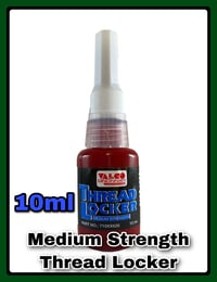 Image 2 of Small 10ml Blue MEDIUM STRENGTH Thread Locker!! 🇺🇸 