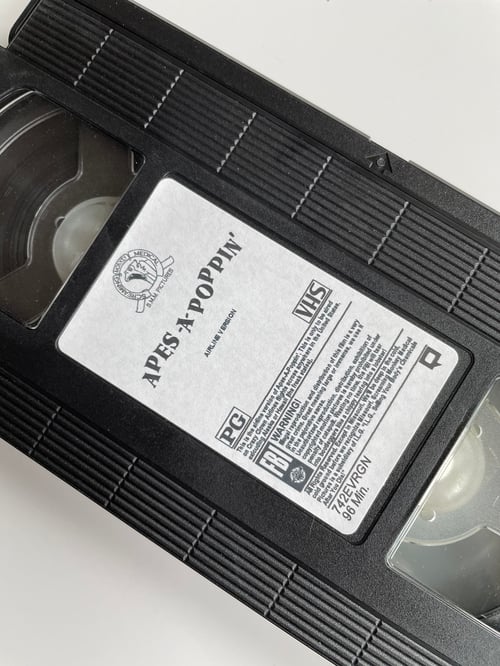 Image of Apes-A-Poppin' VHS