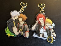 Image 1 of Kingdom Hearts Pairing Keychains