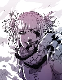Image 3 of BNHA Villains Monochrome Prints