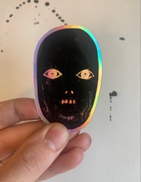 Image 3 of Soft scream, holographic sticker
