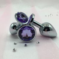 Light Purple Round Butt Plug Set