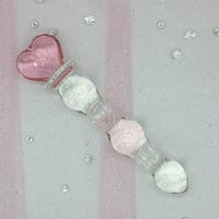 Heart Glass Dildo 