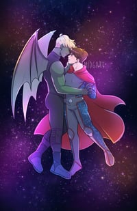 Image 1 of Wiccan & Hulkling Print