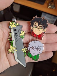 Image 3 of Buster Sword Enamel Pin