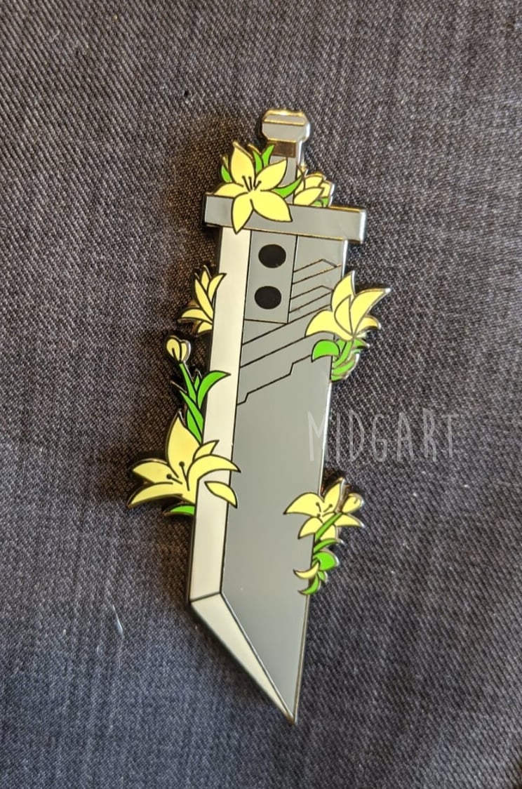 Buster Sword Enamel Pin